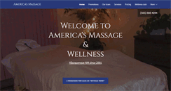 Desktop Screenshot of americasmassage.com